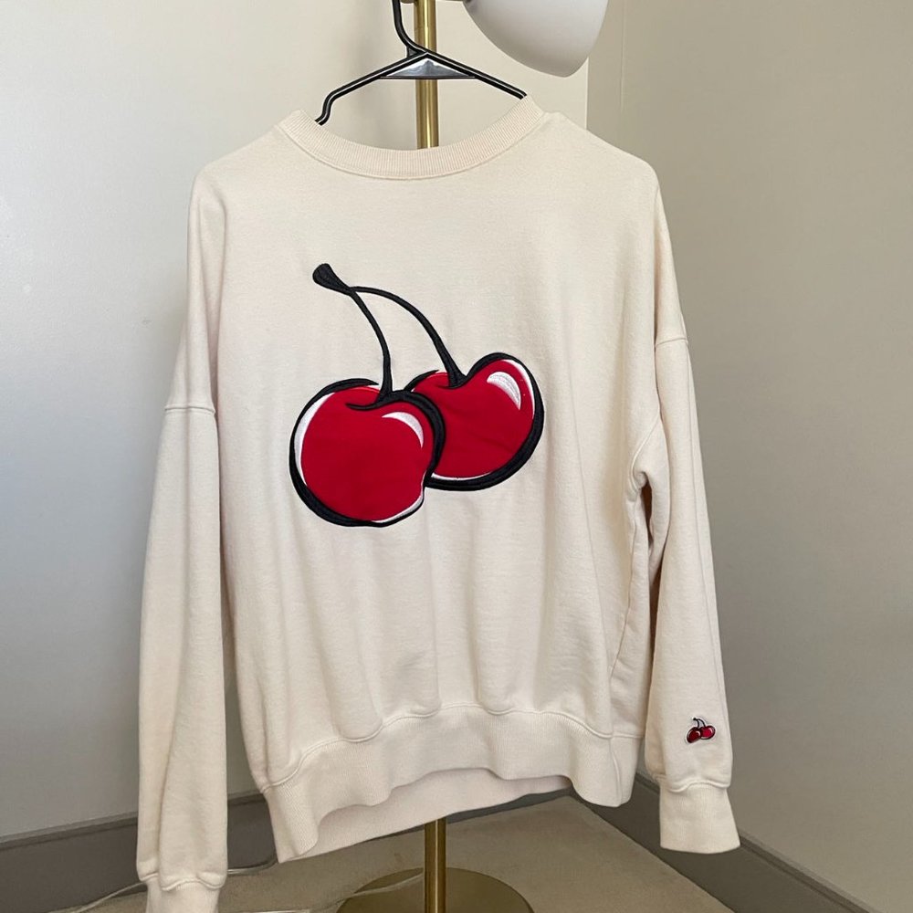 Big Cherry Sweatshirt by KIRSH